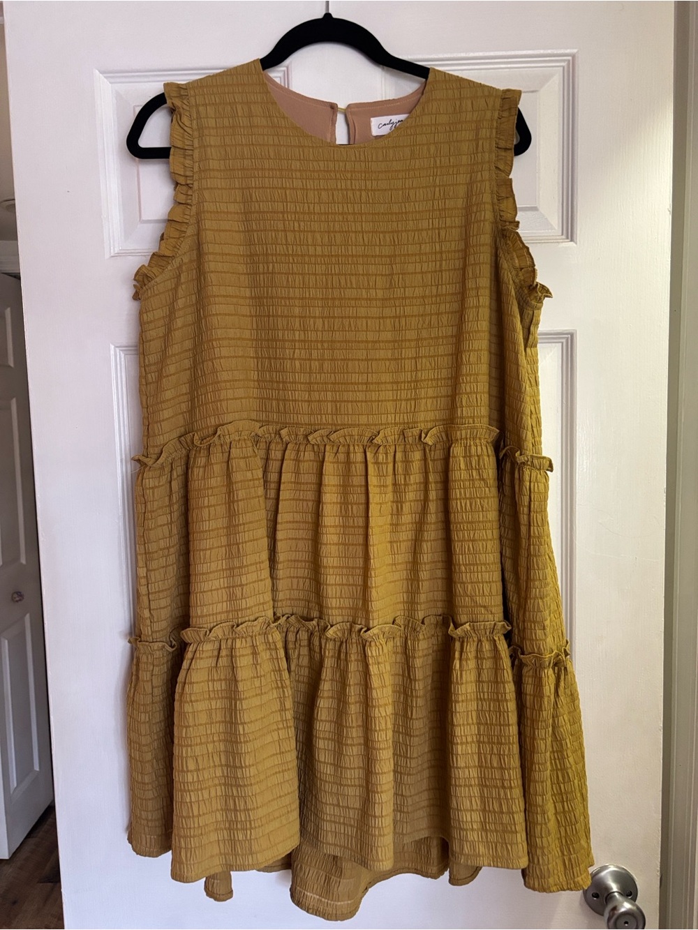 CJLA Finley Dress in Mustard
